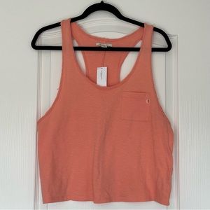 NWT American Eagle Outfitters Small Coral Racerback Tank Top